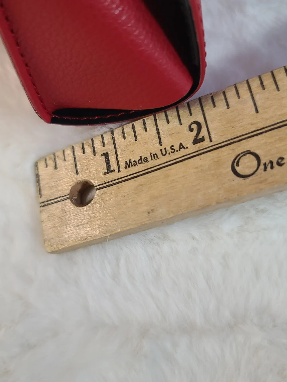 GUESS Red Glass Case